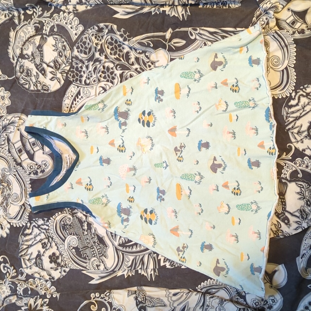Handmade mushroom dress